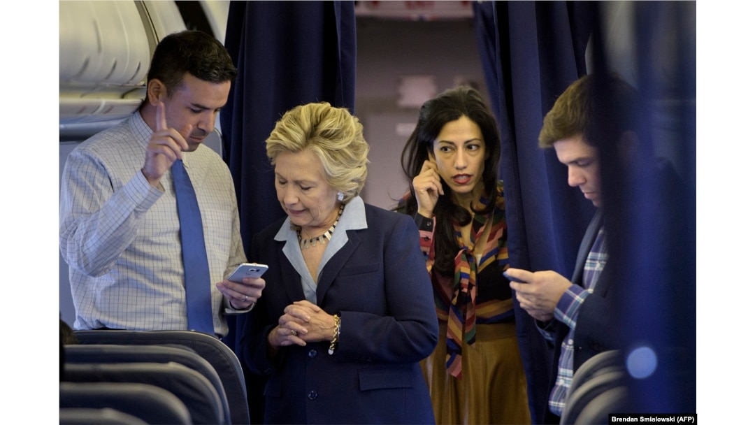 Hillary Clinton sa svojom savjetnicom Humom Abedin