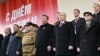 Путин, Си Цзиньпин, Жапаров және Тоқаев Мәскеудегі парадта тұр. 9 мамыр 2025 жыл. 