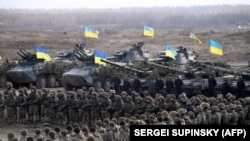 Українські військові на полігоні під час навчань. Фото ілюстративне 