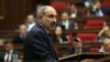 Armenia -- Prime Minister Nikol Pashinian speaks in the Armenian parliament, Yerevan, April 14, 2021.