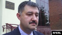 Леанід Сьвецік ля суду. Віцебск. 