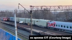 Военный эшелон под Курском (иллюстративное фото)