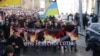 Студентська хода у Львові на честь третьої річниці Майдану (відео)