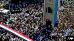 یکی از تجمعات ضد دولتی در شهر حمات