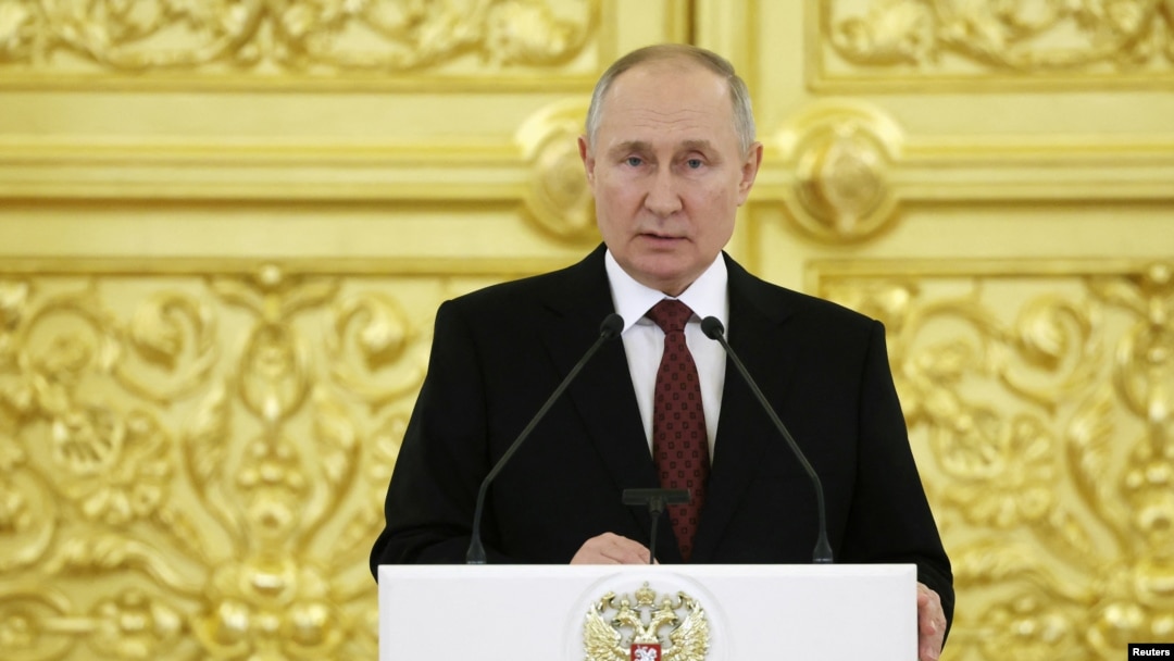 Ruski predsjednik Vladimir Putin u Kremlju, fotografija iz arhive