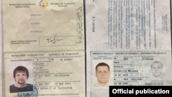 Шиносномаи Молдова бо номи Николай Попа ва паспорти Тоҷикистон ба номи Руслан Табаров дода шудааст