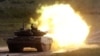 Российский танк Т-72Б3 на показательных стрельбах в рамках международного форума "Армия-2019", июнь 2019 года