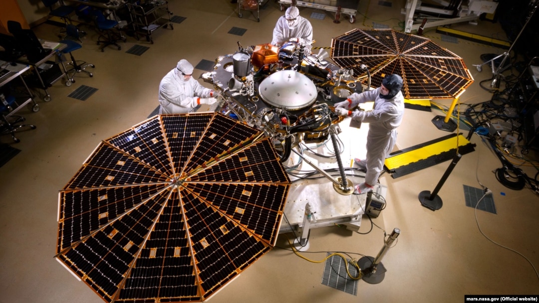 Космічний апарат NASA InSight. Архівне фото