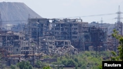Зруйнований завод «Азовсталь» у Маріуполі, травень 2024 року. Ілюстраційне фото