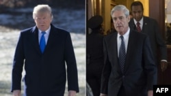 Дональд Трамп (ліворуч) вже не вперше звинувачує спецпрокурора Роберта Мюллера (праворуч) у «шкоді інтересам США»