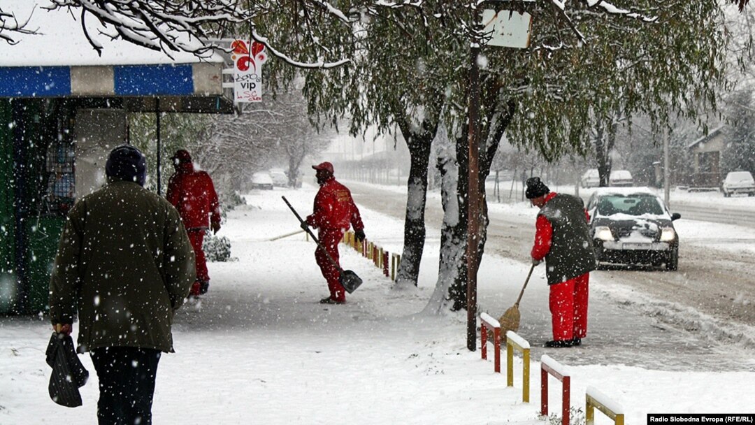 Skoplje pod snijegom, decembar 2010