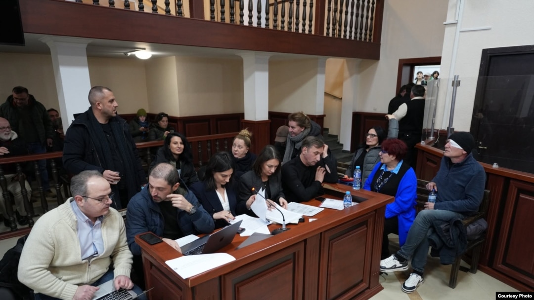 სასამართლო სხდომა ქუთაისის საქალაქო სასამართლოში 